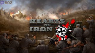 Mit dem Deutschen Reich in die Erste Singleplayerrunde  Hearts of Iron IV SPPC  Part 02 [upl. by Chan776]