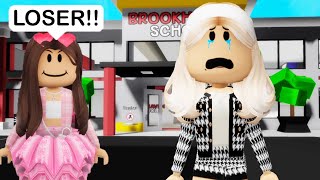 BILLIONAIR DAUGHTER GETS BULLIED Brookhaven Roleplay [upl. by Arnst]