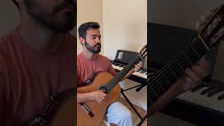 Bourrée in E minor  J S Bach guitar guitarcover classicalmusic [upl. by Airtemak274]