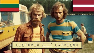 Latvian vs Lithuanian  Can they understand each other  Episode 1 [upl. by Graniah]