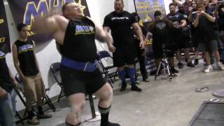 Benedikt Magnusson 1015 lbs raw deadlift  Clash of the Titans IV HD [upl. by Aissatan]