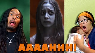 WillampNakina Reacts  BABYSITTER Doesnt Know GIRL IS A GHOST  Dhar Mann Studios [upl. by Rolando]