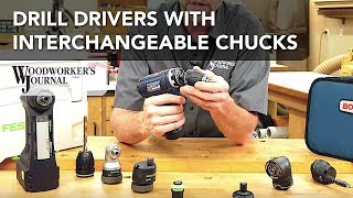 A Closer Look at DrillDrivers with Interchangeable Chucks [upl. by Ash]