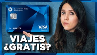 Chase Sapphire Preferred ¿La mejor tarjeta de crédito para viajes  Review completo en español [upl. by Aiceila]