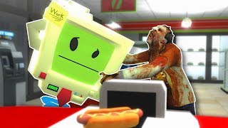 JOB SIMULATOR STORE OVERRUN BY ZOMBIES  Garrys Mod Gameplay  Zombie Survival [upl. by Niltiac755]