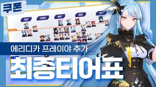 ⭐스타시드 5월 최신 티어표 🔴에라디카 프레이야 추가 밸패 반영 💌최신 쿠폰 확인 2461 STARSEED Asnia Trigger Tier List スターシード [upl. by Trauner]