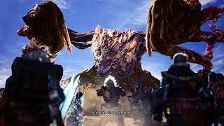 MH World  Titania vs Nergigante then vs Shara Ishvalda [upl. by Newol]