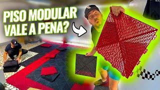 TUDO QUE VOCÊ PRECISA SABER sobre PISO MODULAR na GARAGEM [upl. by Maghutte]