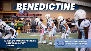 Benedictine Football vs Akron Buchtel [upl. by Indys]