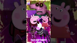 NapCat vs Peppa Pig vs Scary Nap Cat vs Peppa Pig Among x Coffin Dance  Tiles Hop coffindance [upl. by Atterbury]