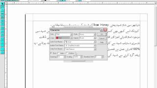 Inpage tutorial in urdu Lesson6 [upl. by Erna]