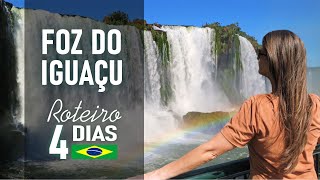 Roteiro completo de 4 dias em Foz do Iguaçu  o que fazer quanto gastar e onde se hospedar [upl. by Aldred78]