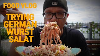 Trying German Wurstsalat for the First Time MIND BLOWN 2024 [upl. by Erund]