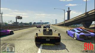 Competitive Racing with The Krieger  GTA V Online [upl. by Fiann]