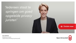 Master Gegevensbescherming en privacy recht uitgelegd  Anna Berlee [upl. by Baler]