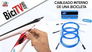 Cómo cablear una bicicleta de cableado interno [upl. by Einahc351]