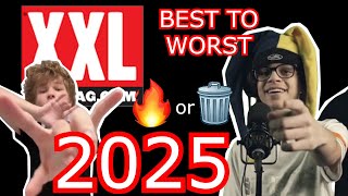 RANKING THE 2025 XXL FRESHMEN LIST BEST TO WORST Xaviersobased Nettspend Phreshboyswag [upl. by Evilo656]