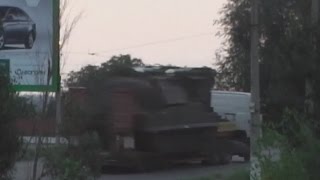 Flight MH17 Ukraine releases video of Buk missile unit [upl. by Boylston]