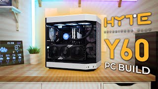 Hyte Y60 PC Build Time Lapse [upl. by Axe]