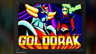 Goldorak  Goldrake   A Shoot em up by Zisquier for the Amstrad CPC plus and GX4000 [upl. by Nedac250]