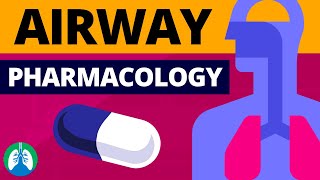 Airway Pharmacology Medical Definition  Quick Explainer Video [upl. by Jegar]