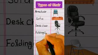 Types of Chairs Vocabulary in EnglishDifferent Types of Chairs Vocabulary in English [upl. by Bindman]