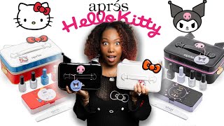 I Tried Apres Hello Kitty GelX Is it Worth It [upl. by Noslien]