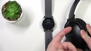 How to Connect Bluetooth Headphones with GARMIN Vivoactive 4 – Get Connected [upl. by Adnamor]