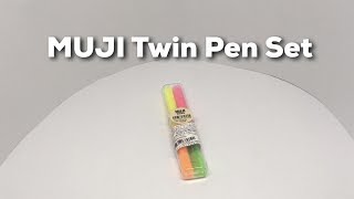 MUJI Twin Pens Set [upl. by Arriaes800]