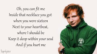 Ed Sheeran  Photograph Lyrics [upl. by Jardena61]