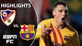 Barcelona SURVIVES Copa del Rey scare vs Linares Deportivo  Copa Del Rey Highlights [upl. by Wash]