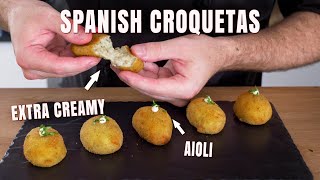 How to Make Spanish Croquetas Like a Pro Chef [upl. by Adlesirc302]