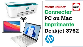 Connecter en wifi limprimante HP3762 sur PC ou Mac imprimante hp hpsupport wifi [upl. by Rance]