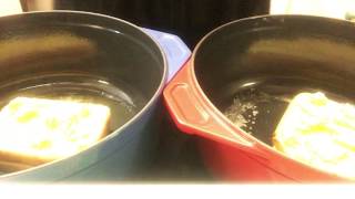 Difference between cooking with butter vs clarified butter [upl. by Iclehc559]