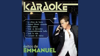 Tú y Yo Karaoke Version Originally Performed By Emmanuel [upl. by Tyrone]