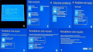 Reinstalar Windows 10 en HP 24  Cómo reinstalar Windows 10  Restablecer Windows 10 [upl. by Aicercul462]