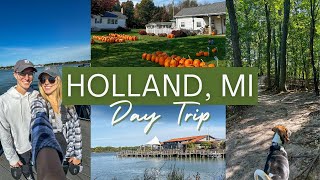 HOLLAND MICHIGAN VLOG Exploring Holland During Fall 🍁🎃 [upl. by Nirat979]