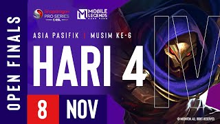 🔴 BM AP Mobile Legends Bang Bang  Snapdragon Mobile Open Finals  Musim ke6  Hari 4 [upl. by Jolenta348]