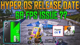 Official Hyper OS Update For Redmi K50i  Redmi K50i Gaming test  Hyper OS Update [upl. by Blaze]