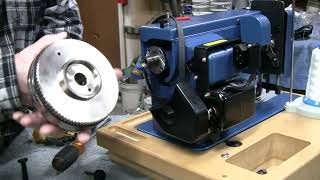 SEWING MACHINE MOTOR UPGRADE [upl. by Onivag]