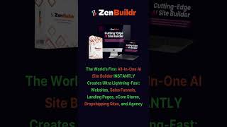 ZenBuildr Review – Cutting Edge AllInOne AI Site Builder  VakiReview [upl. by Martinson]