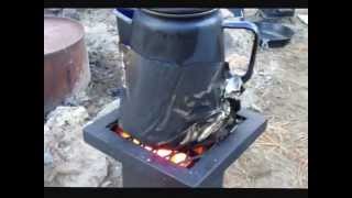 Survival and Campfire cooking Use aluminum foil on cooking utensils to reduce soot [upl. by Elreath]