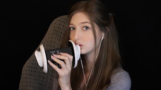 ASMR Ear Licking in Mono amp Stereo [upl. by Retsam579]