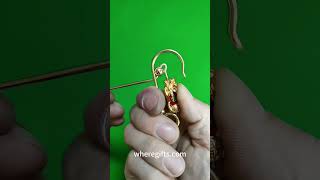 The Complete Process of Making Keychains with Brass Wire [upl. by Bigner273]