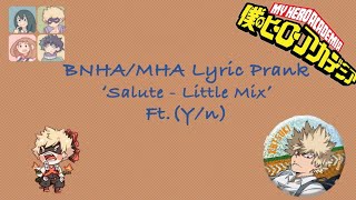 BNHAMHA Lyric Prank Salute Ft Yn [upl. by Travax831]