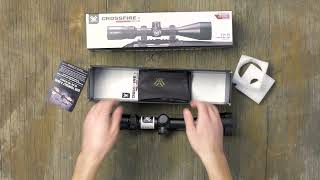 Vortex® Crossfire® II 39x50mm StraightWall Riflescope  Unboxing [upl. by Gervais116]