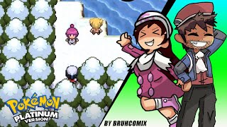 LULTIMO LAGO Pokémon Platino con la mia RAGAZZA 21 [upl. by Ylak]