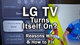 LG TV Turns Itself On  C1CX Troubleshooting Guide [upl. by Baptlsta746]