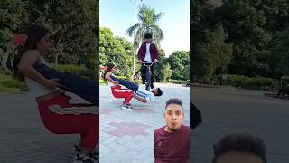 বেঁচে গেল viral video  trending shorts song cyclestunt youtubeshorts fbmizanofficial [upl. by Areta]