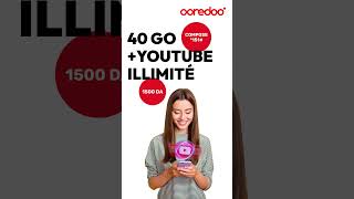 YouTube illimité avec Ooredoo [upl. by Norrie806]